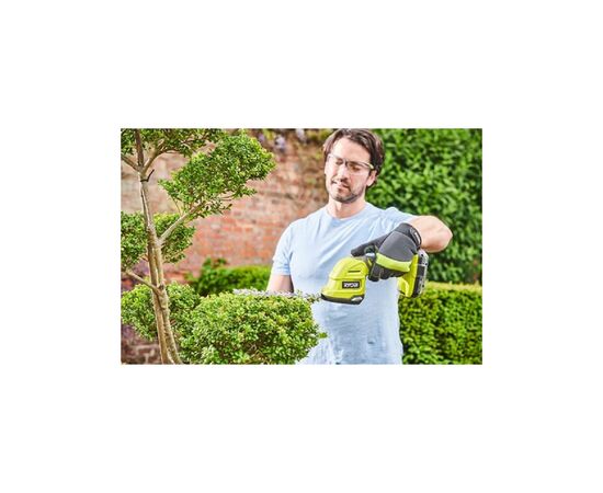 Кусторез Ryobi RY18GSA-0 с насадкой, 18В ONE+, лезвие 20см, (без АКБ и ЗУ) (5133005764), изображение 4 Кусторез Ryobi RY18GSA-0 с насадкой, 18В ONE+, лезвие 20см, (без АКБ и ЗУ) (5133005764), изображение 4