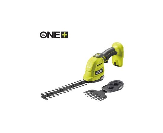 Кусторез Ryobi RY18GSA-0 с насадкой, 18В ONE+, лезвие 20см, (без АКБ и ЗУ) (5133005764)