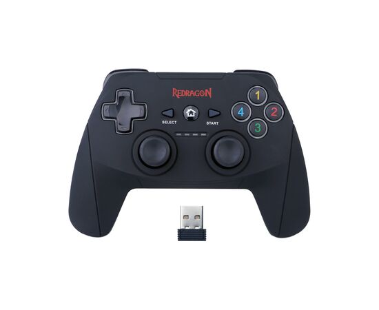 Геймпад Redragon HARROW G808 Wireless Black (75056), изображение 2 Геймпад Redragon HARROW G808 Wireless Black (75056), изображение 2
