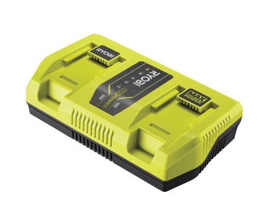 Зарядное устройство для аккумуляторов инструмента Ryobi RY36C2PA, 36В MAX POWER, двухпортовый 6А, быстрозарядный (5133005741)