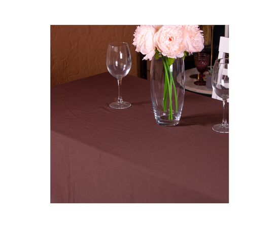 Скатерть MirSon Водонепроницаемая №401 Satin Waterproof Chocolate 170x280 см (2200006739401), изображение 3