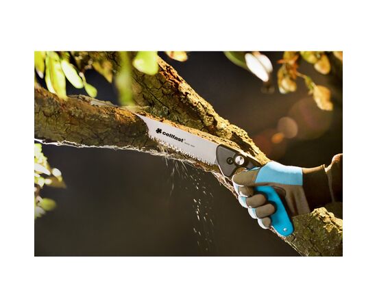 Ножовка Cellfast ERGO, складана, 250 мм, 0.3 кг (41-041_CELLFAST), изображение 2 Ножовка Cellfast ERGO, складана, 250 мм, 0.3 кг (41-041_CELLFAST), изображение 2