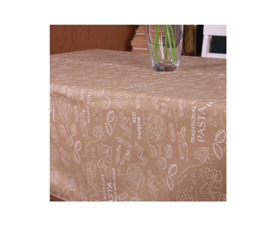 Скатерть MirSon Рогожа №202 Brown Paste 130x260 см (2200006737773), изображение 3 Скатерть MirSon Рогожа №202 Brown Paste 130x260 см (2200006737773), изображение 3