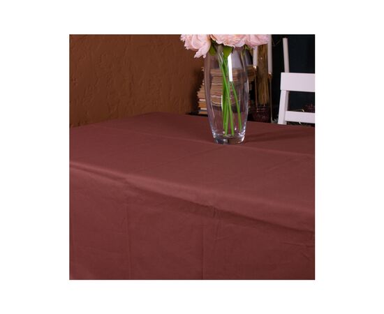 Скатерть MirSon Рогожа №205 Chocolate 130x260 см (2200006737926), изображение 3 Скатерть MirSon Рогожа №205 Chocolate 130x260 см (2200006737926), изображение 3