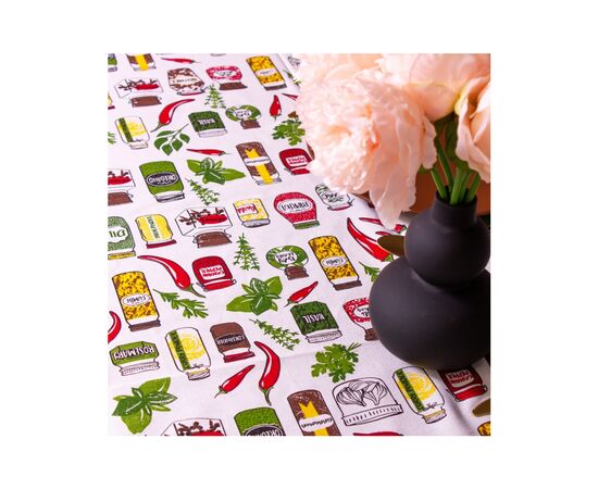 Скатерть MirSon Рогожа №212 Spices 130x300 см (2200006738282), изображение 2 Скатерть MirSon Рогожа №212 Spices 130x300 см (2200006738282), изображение 2