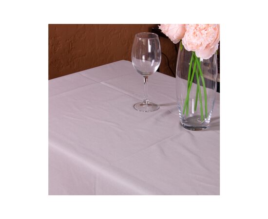 Скатерть MirSon Хлопок №001 Light Gray Strong 130x300 см (2200006737582), изображение 2 Скатерть MirSon Хлопок №001 Light Gray Strong 130x300 см (2200006737582), изображение 2