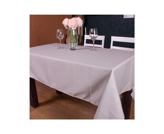 Скатертина MirSon Бавовна №001 Light Gray Strong 130x300 см (2200006737582)