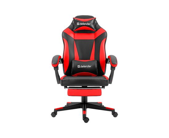 Кресло игровое Defender Cruiser Black-Red (64344), изображение 2 Кресло игровое Defender Cruiser Black-Red (64344), изображение 2