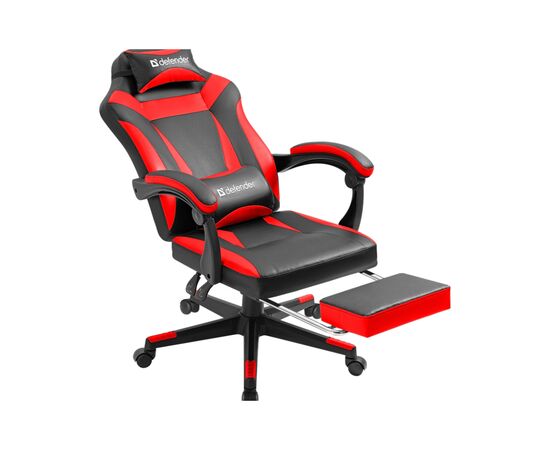 Кресло игровое Defender Cruiser Black-Red (64344), изображение 5 Кресло игровое Defender Cruiser Black-Red (64344), изображение 5