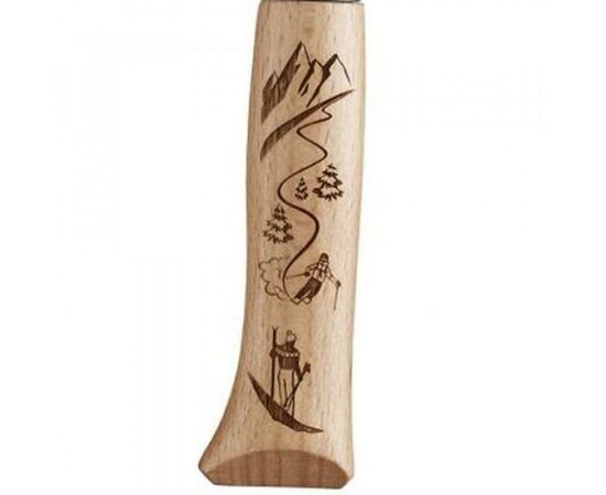 Нож Opinel №8 Inox VRI "Skiing" (002188), изображение 2 Нож Opinel №8 Inox VRI "Skiing" (002188), изображение 2