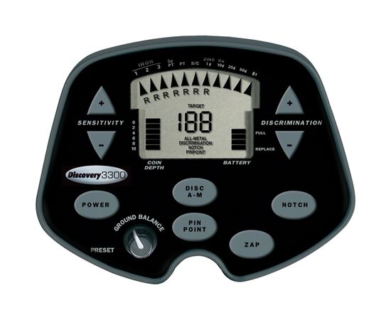 Металлоискатель Bounty Hunter Discovery 3300 (3410008), изображение 2 Металлоискатель Bounty Hunter Discovery 3300 (3410008), изображение 2
