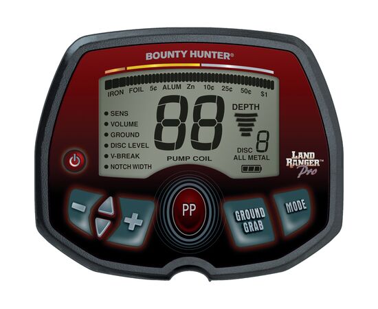 Металлоискатель Bounty Hunter Land Ranger Pro (3410011), изображение 2 Металлоискатель Bounty Hunter Land Ranger Pro (3410011), изображение 2
