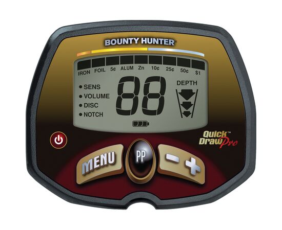 Металлоискатель Bounty Hunter Quick Draw Pro (3410010), изображение 2 Металлоискатель Bounty Hunter Quick Draw Pro (3410010), изображение 2