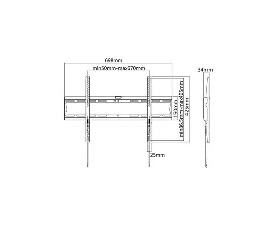 Кронштейн ITech PLB-60, изображение 2 Кронштейн ITech PLB-60, изображение 2