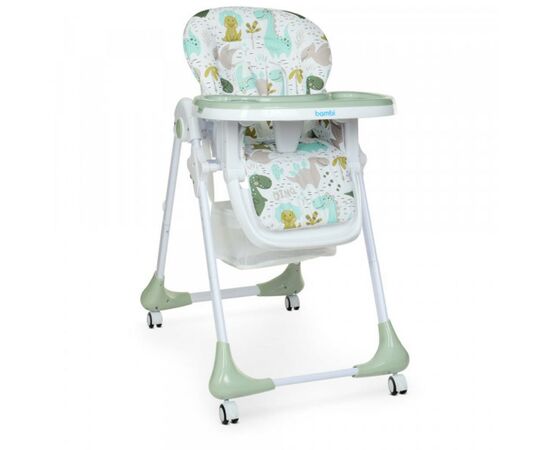 Стульчик для кормления Bambi dino pine green (M 3233)