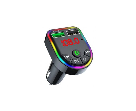 FM модулятор Havit HV-FM810BT Black