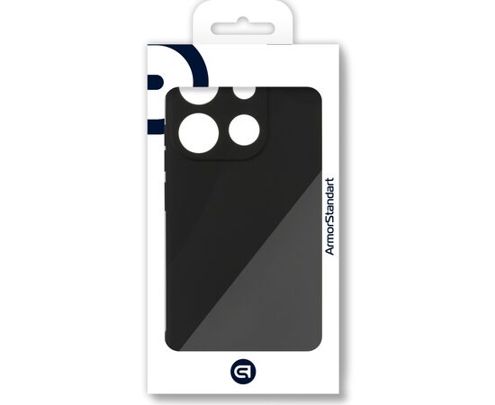Чехол для мобильного телефона Armorstandart Matte Slim Fit TECNO Spark Go 2023 (BF7) Camera cover Black (ARM67169), изображение 3 Чехол для мобильного телефона Armorstandart Matte Slim Fit TECNO Spark Go 2023 (BF7) Camera cover Black (ARM67169), изображение 3