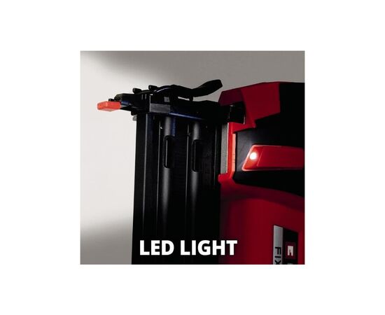 Гвоздезабиватель Einhell FIXETTO 18/50 N, PXC, 18В, 500 цвяхів (50мм), LED (без АКБ і ЗП) (4257795), изображение 3 Гвоздезабиватель Einhell FIXETTO 18/50 N, PXC, 18В, 500 цвяхів (50мм), LED (без АКБ і ЗП) (4257795), изображение 3