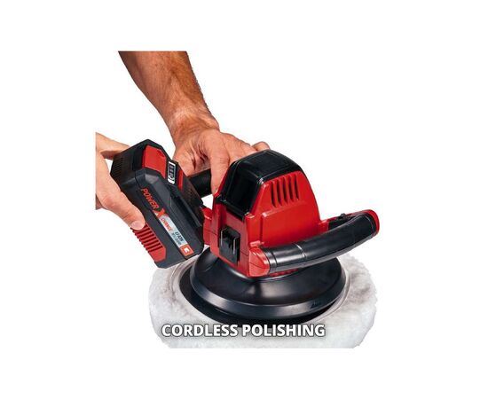 Шлифовальная машина Einhell полировальная CE-CB 18/254 Li - Solo, PXC, d254 мм, 18В (без АКБ и ЗУ) (2093301), изображение 4 Шлифовальная машина Einhell полировальная CE-CB 18/254 Li - Solo, PXC, d254 мм, 18В (без АКБ и ЗУ) (2093301), изображение 4