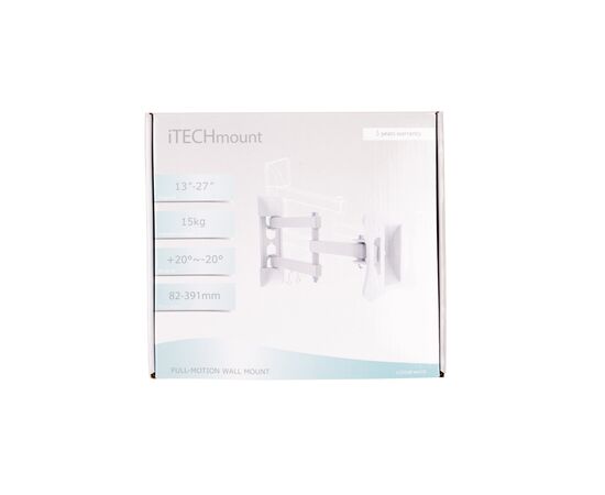 Кронштейн ITech LCD32B WHITE, изображение 2 Кронштейн ITech LCD32B WHITE, изображение 2