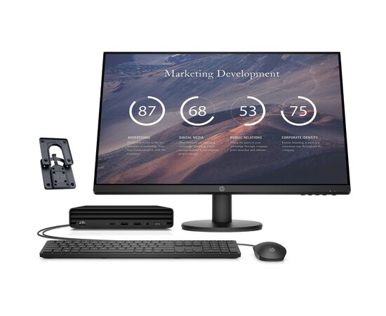 Компьютер HP 260 G4 DM / i3-10110U + VESA Mount + Monitor 23,8" HP P24v G4 LED (44F37ES)
