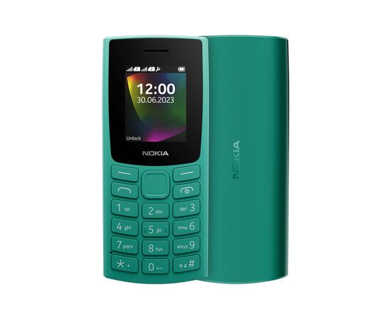 Мобільний телефон Nokia 106 DS 2023 Green (1GF019BPJ1C01)
