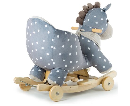 Качалка дитяча Kinderkraft Конячка з колесами Gray (5902533908134), зображення 5 Качалка дитяча Kinderkraft Конячка з колесами Gray (5902533908134), зображення 5