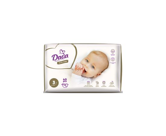 Подгузники Dada Elite Care MIDI 3 (4-9 кг) 40 шт (4820174981099)