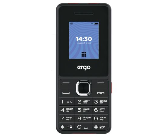 Мобильный телефон Ergo E181 Black, изображение 2