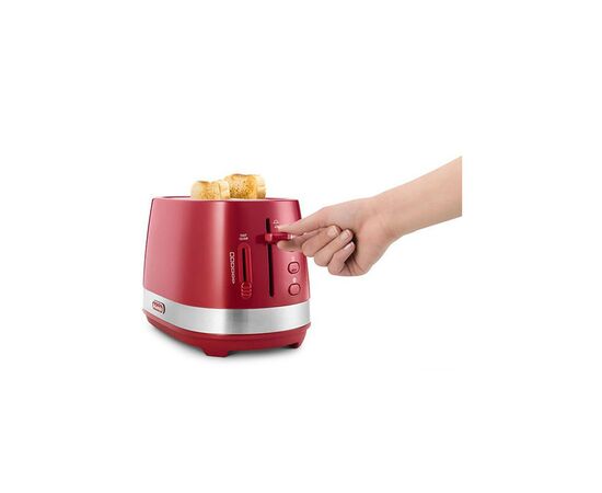 Тостер DeLonghi CTLA 2103 R, изображение 3 Тостер DeLonghi CTLA 2103 R, изображение 3