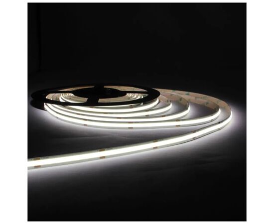 Светодиодная лента LED-STIL 5000K 9 Вт/м COB 480 діодів IP33 24 Вольта 990 lm біле денне світло (UC5-24-480-8-90), изображение 3 Светодиодная лента LED-STIL 5000K 9 Вт/м COB 480 діодів IP33 24 Вольта 990 lm біле денне світло (UC5-24-480-8-90), изображение 3