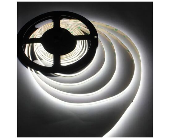 Світлодіодна стрічка LED-STIL 5000K 9 Вт/м COB 480 діодів IP33 24 Вольта 990 lm біле денне світло (UC5-24-480-8-90)