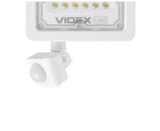 Прожектор Videx LED  10W 5000K с датчиком движения (VL-F2e105W-S), изображение 3 Прожектор Videx LED  10W 5000K с датчиком движения (VL-F2e105W-S), изображение 3