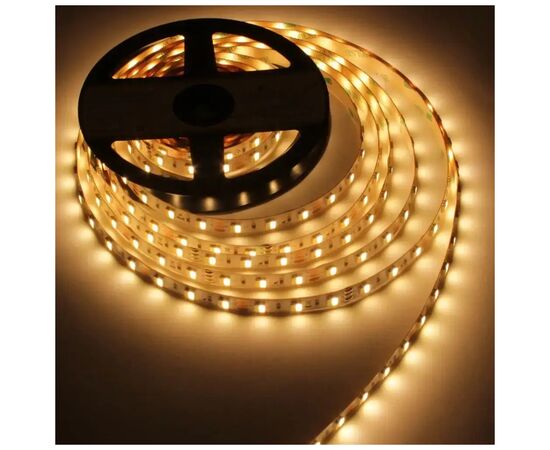 Светодиодная лента LED-STIL 2700-6500K 12 Вт/м 5050 60 діодів IP33 12 Вольт 1200 lm двокольорова (DFP5050WW-60P-IP20-2W), изображение 4 Светодиодная лента LED-STIL 2700-6500K 12 Вт/м 5050 60 діодів IP33 12 Вольт 1200 lm двокольорова (DFP5050WW-60P-IP20-2W), изображение 4