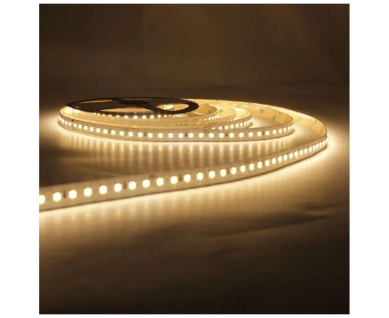 Светодиодная лента LED-STIL 3000K 12 Вт/м 2835 128 діодів IP33 24 Вольта 1700 lm тепле світло (DFP2835-128B3-IP33-24V), изображение 2 Светодиодная лента LED-STIL 3000K 12 Вт/м 2835 128 діодів IP33 24 Вольта 1700 lm тепле світло (DFP2835-128B3-IP33-24V), изображение 2