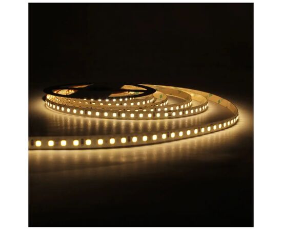 Светодиодная лента LED-STIL 3000K 6 Вт/м 2835 128 діодів IP33 24 Вольта 850 lm тепле світло (DFP2835-128A3-IP33-24V), изображение 3 Светодиодная лента LED-STIL 3000K 6 Вт/м 2835 128 діодів IP33 24 Вольта 850 lm тепле світло (DFP2835-128A3-IP33-24V), изображение 3