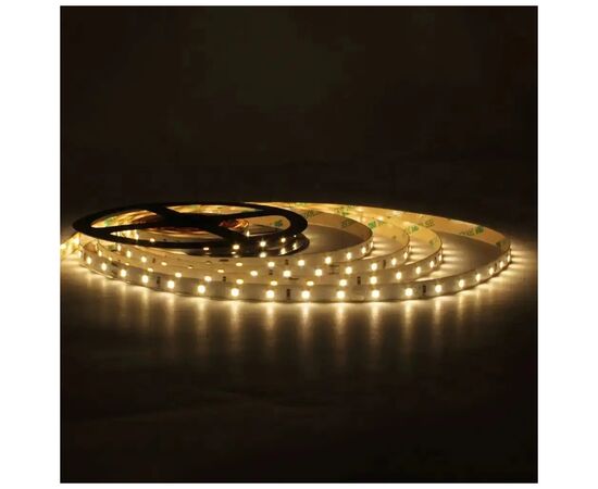 Светодиодная лента LED-STIL 3000K 6 Вт/м 2835 60 діодів IP33 24 Вольта 550 lm (DFP2835-60A3-IP33-24V), изображение 2 Светодиодная лента LED-STIL 3000K 6 Вт/м 2835 60 діодів IP33 24 Вольта 550 lm (DFP2835-60A3-IP33-24V), изображение 2