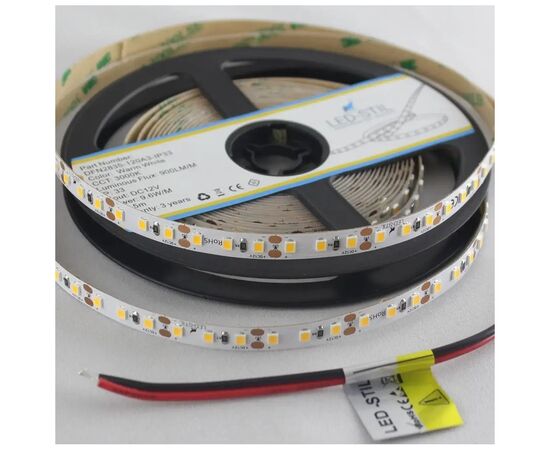Светодиодная лента LED-STIL 3000K 9,6 Вт/м 2835 120 діодів IP33 12 Вольт 900 lm (DFN2835-120A3-IP33), изображение 4 Светодиодная лента LED-STIL 3000K 9,6 Вт/м 2835 120 діодів IP33 12 Вольт 900 lm (DFN2835-120A3-IP33), изображение 4