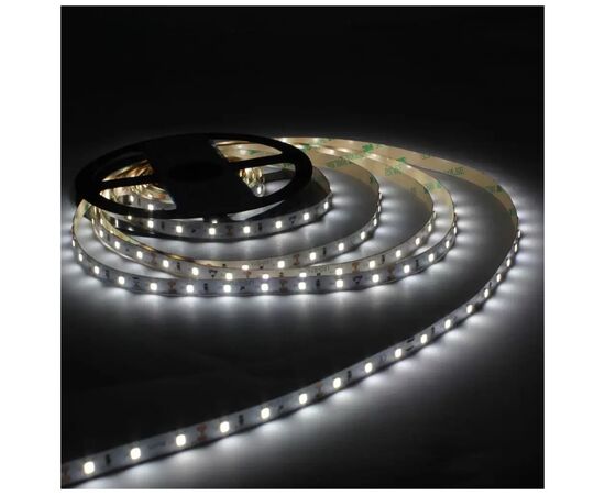 Светодиодная лента LED-STIL 6000K 4,8 Вт/м 2835 60 діодів IP33 12 Вольт 550 lm (DFN2835-60A6-IP33), изображение 2 Светодиодная лента LED-STIL 6000K 4,8 Вт/м 2835 60 діодів IP33 12 Вольт 550 lm (DFN2835-60A6-IP33), изображение 2