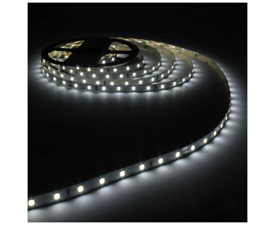 Светодиодная лента LED-STIL 6000K 6 Вт/м 2835 64 діода IP33 24 Вольта 1000 lm холодне світло (DFP2835-64A6-IP33-24V), изображение 2 Светодиодная лента LED-STIL 6000K 6 Вт/м 2835 64 діода IP33 24 Вольта 1000 lm холодне світло (DFP2835-64A6-IP33-24V), изображение 2