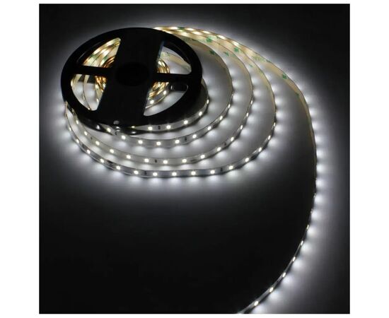 Світлодіодна стрічка LED-STIL 6000K 6 Вт/м 2835 64 діода IP33 24 Вольта 1000 lm холодне світло (DFP2835-64A6-IP33-24V)