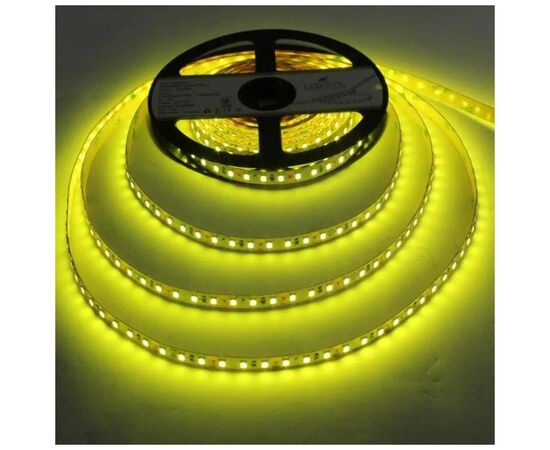 Светодиодная лента LED-STIL 9,6 Вт/м 2835 120 діодів IP33 12 Вольт 70 lm ЛИМОННИЙ (DFN2835-120A-IP33-L), изображение 5 Светодиодная лента LED-STIL 9,6 Вт/м 2835 120 діодів IP33 12 Вольт 70 lm ЛИМОННИЙ (DFN2835-120A-IP33-L), изображение 5