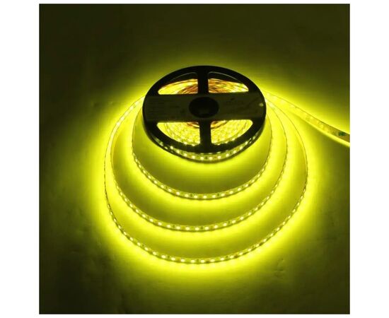 Светодиодная лента LED-STIL 9,6 Вт/м 2835 120 діодів IP33 12 Вольт 70 lm ЛИМОННИЙ (DFN2835-120A-IP33-L), изображение 6 Светодиодная лента LED-STIL 9,6 Вт/м 2835 120 діодів IP33 12 Вольт 70 lm ЛИМОННИЙ (DFN2835-120A-IP33-L), изображение 6