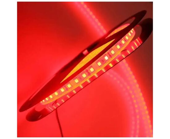 Світлодіодна стрічка LED-STIL 9,6 Вт/м 2835 120 діодів IP68 12 Вольт 100 lm ЧЕРВОНИЙ (DFN2835-120A-IP68-R)