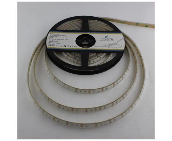 Светодиодная лента LED-STIL 9,6 Вт/м 2835 120 діодів IP68 12 Вольт 420 lm Зелений (DFN2835-120A-IP68-G), изображение 2 Светодиодная лента LED-STIL 9,6 Вт/м 2835 120 діодів IP68 12 Вольт 420 lm Зелений (DFN2835-120A-IP68-G), изображение 2