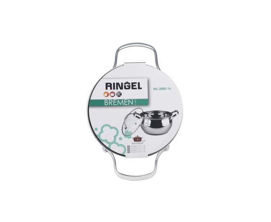 Кастрюля Ringel Bremen с крышкой 1.8 л (RG-2000-16), изображение 4 Кастрюля Ringel Bremen с крышкой 1.8 л (RG-2000-16), изображение 4