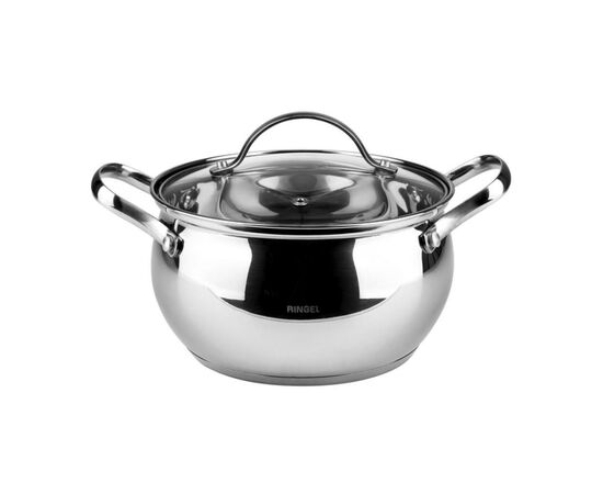 Кастрюля Ringel Bremen с крышкой 3.4 л (RG-2000-20), изображение 2 Кастрюля Ringel Bremen с крышкой 3.4 л (RG-2000-20), изображение 2