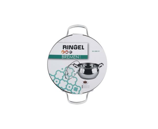 Кастрюля Ringel Bremen с крышкой 4.4 л (RG-2000-22), изображение 4 Кастрюля Ringel Bremen с крышкой 4.4 л (RG-2000-22), изображение 4
