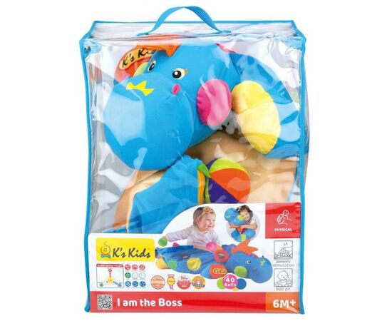 Развивающая игрушка K’S KIDS Бассейн с шариками Дракоша (KA10789-PG), изображение 5 Развивающая игрушка K’S KIDS Бассейн с шариками Дракоша (KA10789-PG), изображение 5