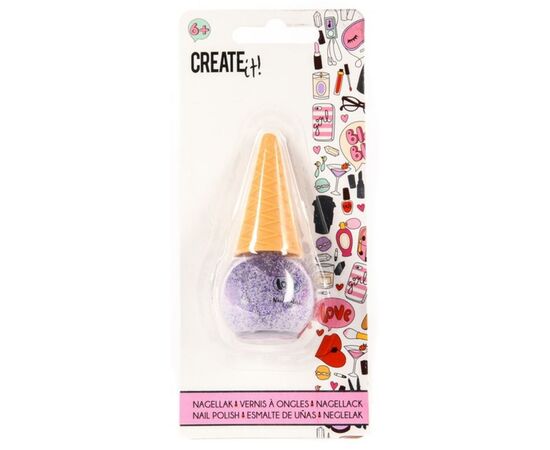Детская косметика Create it! Лак для ногтей АЙС КРИМ КОНФЕТТИ 6 видов (84132), изображение 4 Детская косметика Create it! Лак для ногтей АЙС КРИМ КОНФЕТТИ 6 видов (84132), изображение 4